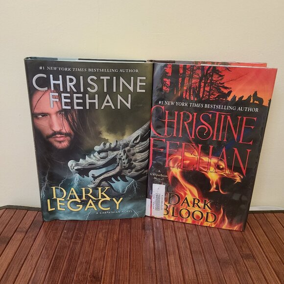 Two Christine Feehan Novels - Dark Legacy/Dark Blood - Picture 1 of 6